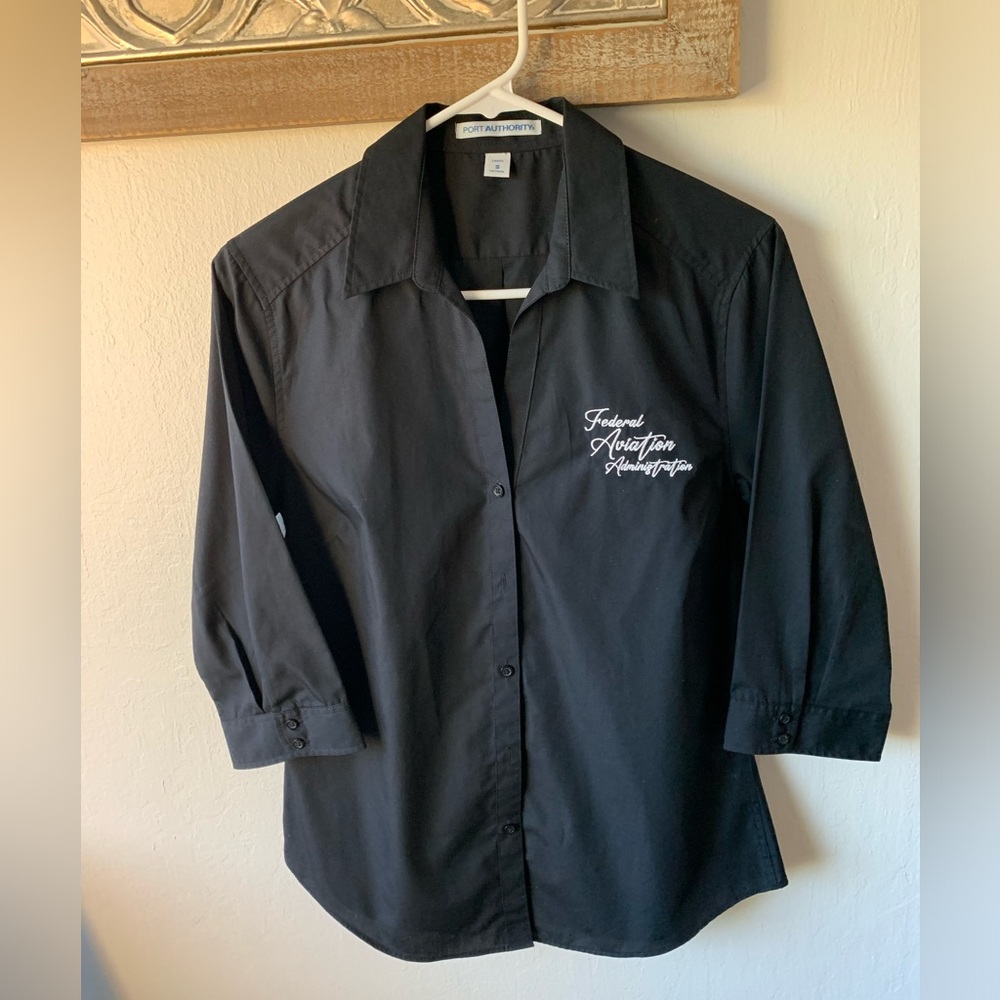 Federal Aviation Administration women’s button up shirt